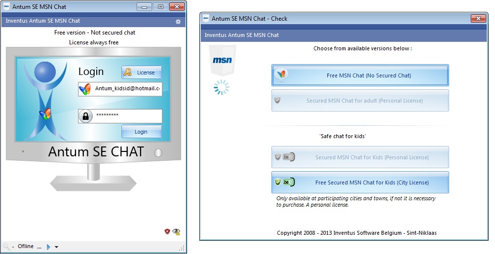 Windows 7 Free Antum MSN Chat 1.6.6.6 full